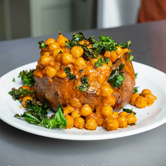 Indian-Style Jacket Potato