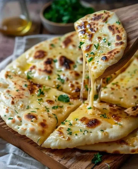 Cheese & Garlic Naan